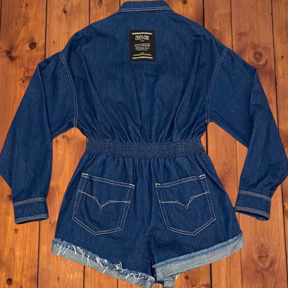 Versace Denim Romper - Picture 5 of 10